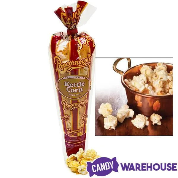 Popcornopolis Mini Cones Assorted Popcorn Packs: 12-Piece Bag - Image 3