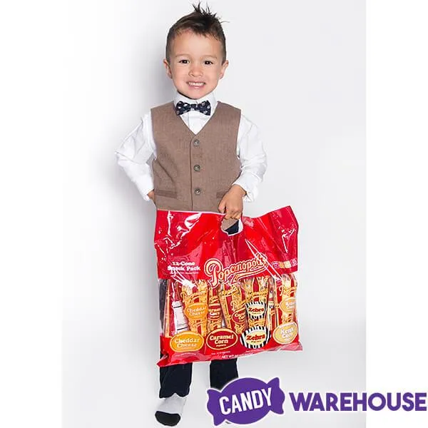 Popcornopolis Mini Cones Assorted Popcorn Packs: 12-Piece Bag - Image 8