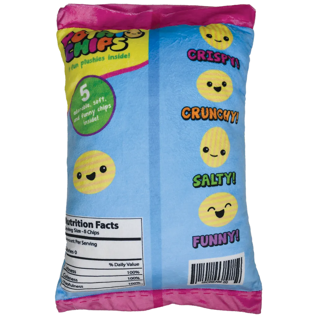 Potato Chips Packaging Fleece Plush - Image 4