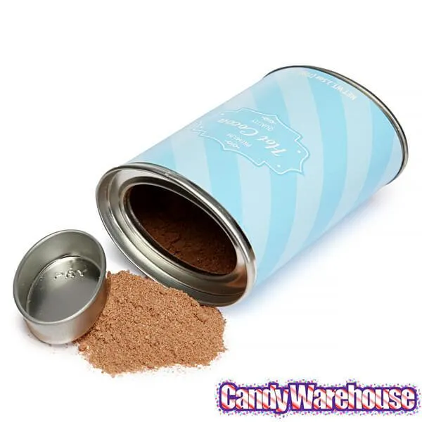 Premium Hot Chocolate Powder - Blue Tins: 6-Piece Box - Image 2