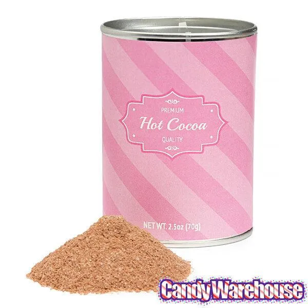 Premium Hot Chocolate Powder - Pink Tins: 6-Piece Box - Image 2
