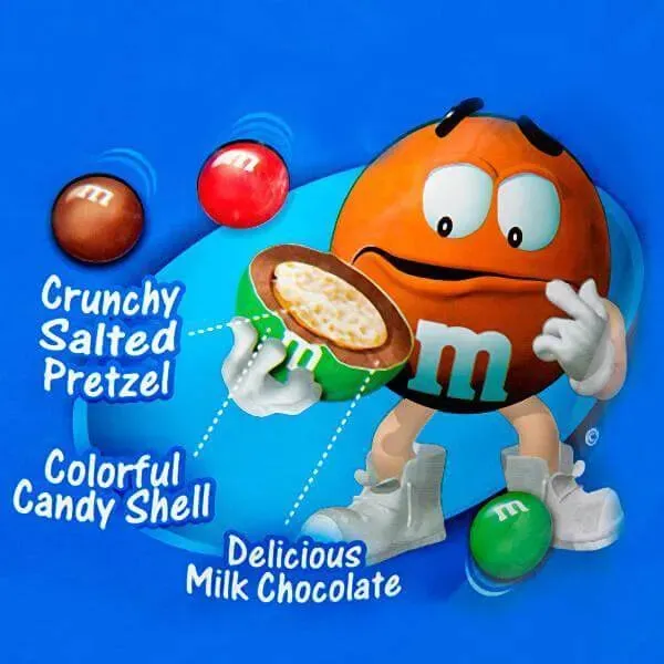 Pretzel M&M's Candy: 14.4-Ounce Bag - Image 4