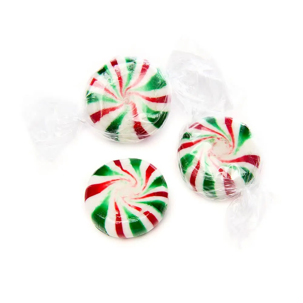 Primrose Christmas Pinwheel Mints Candy: 5LB Bag