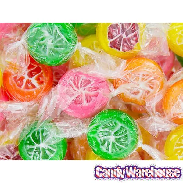 Primrose Sour Citrus Slices Cut Rock Candy: 5LB Bag - Image 2