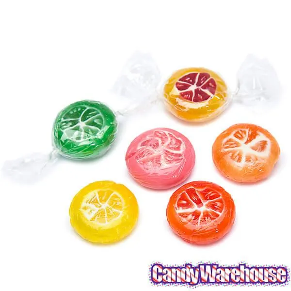 Primrose Sour Citrus Slices Cut Rock Candy: 5LB Bag - Image 3