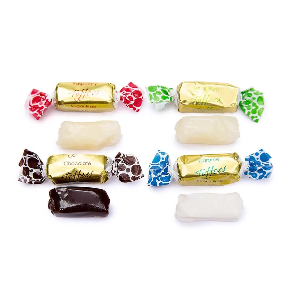 Primrose Sugar Free Caramel Toffee Rolls Assortment: 5LB Bag