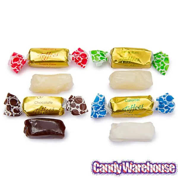 Primrose Sugar Free Caramel Toffee Rolls Assortment: 5LB Bag - Image 2