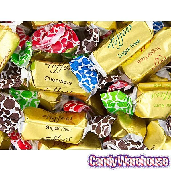 Primrose Sugar Free Caramel Toffee Rolls Assortment: 5LB Bag - Image 3