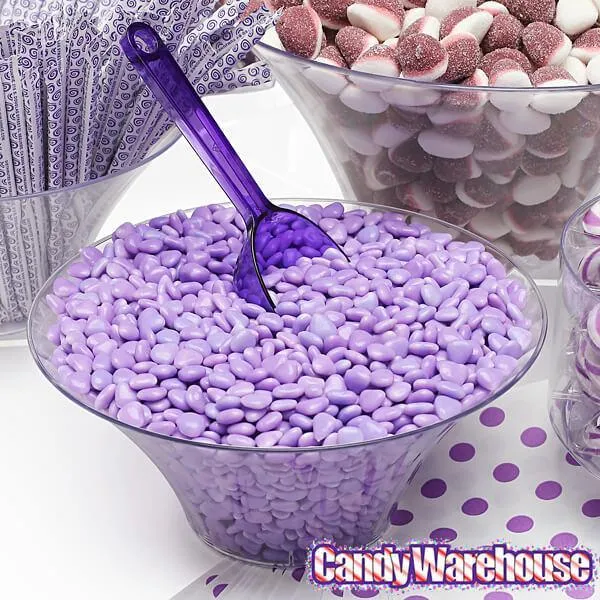 Primrose Tiny Candy Hearts - Lavender: 5LB Bag - Image 5