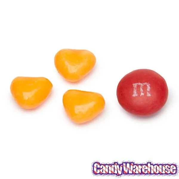 Primrose Tiny Candy Hearts - Orange: 5LB Bag - Image 3