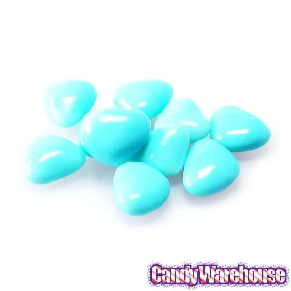 Primrose Tiny Candy Hearts - Pastel Blue: 5LB Bag - Image 2