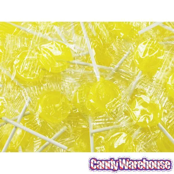 Primrose Yellow Lemon Lollipops: 5LB Bag - Image 2
