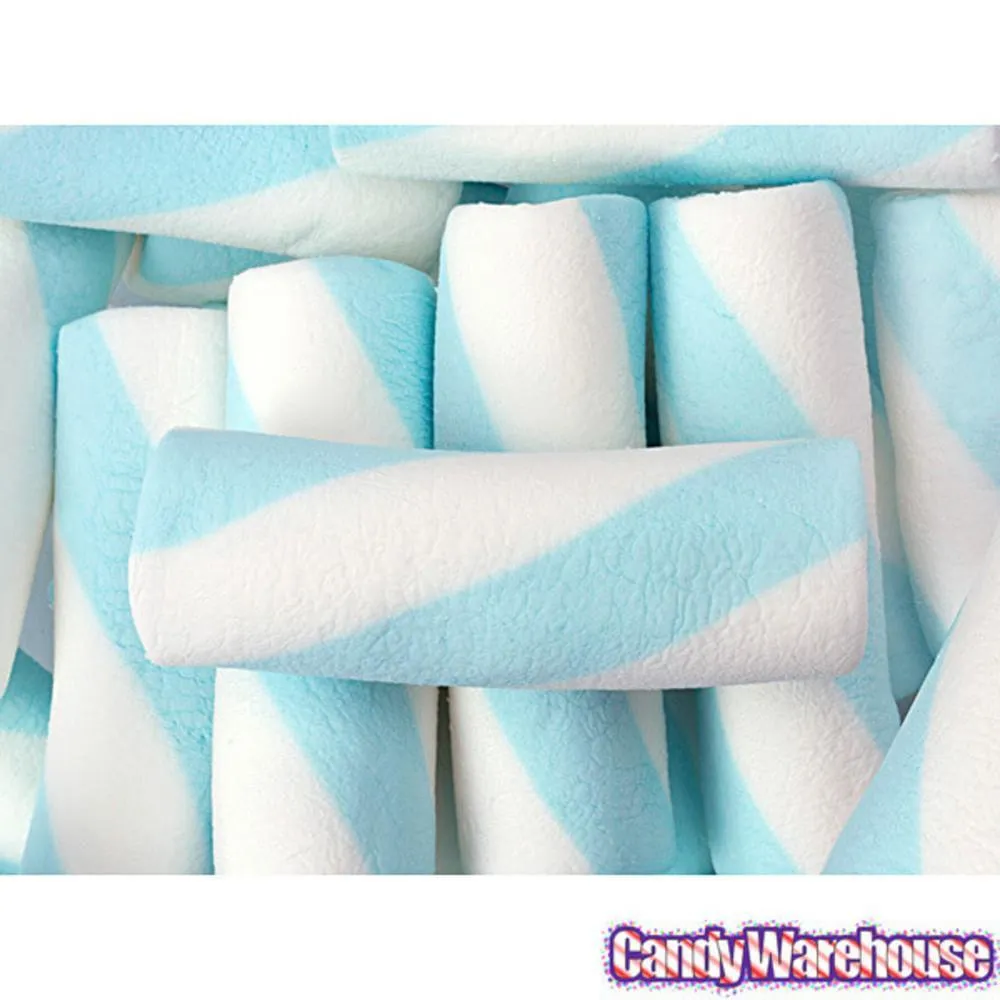 Puffy Poles Jumbo Marshmallow Twists - Blueberry: 1LB Bag - Image 3