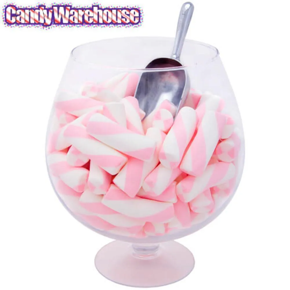 Puffy Poles Jumbo Marshmallow Twists - Strawberry: 1LB Bag - Image 3