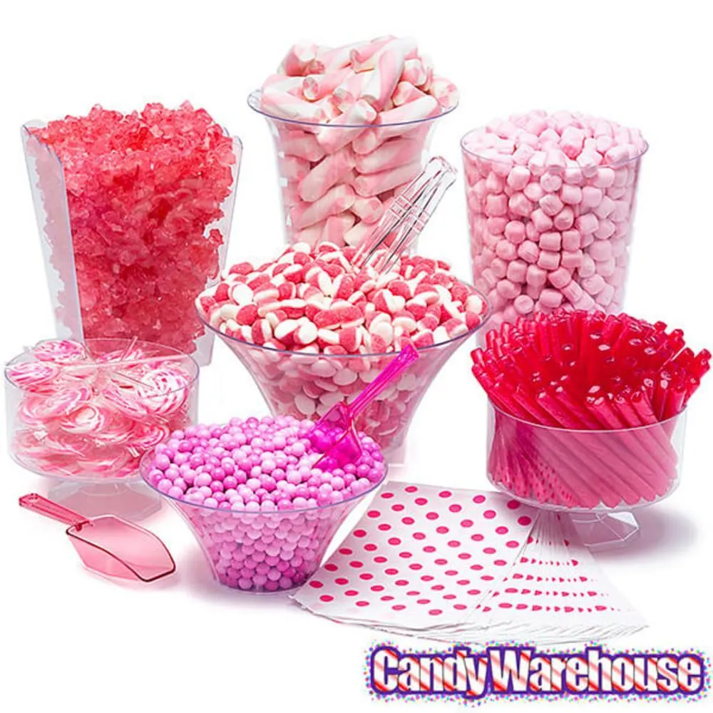 Puffy Poles Jumbo Marshmallow Twists - Strawberry: 1LB Bag - Image 6