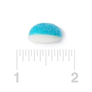 Puffy Puffs Gummy Bites - Blue Raspberry: 5LB Bag - Image 5