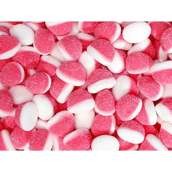 Puffy Puffs Gummy Bites - Pink Strawberry: 5LB Bag - Image 3