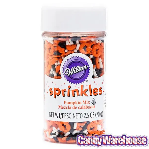 Pumpkin Mix Halloween Sprinkles: 2.5-Ounce Bottle - Image 2
