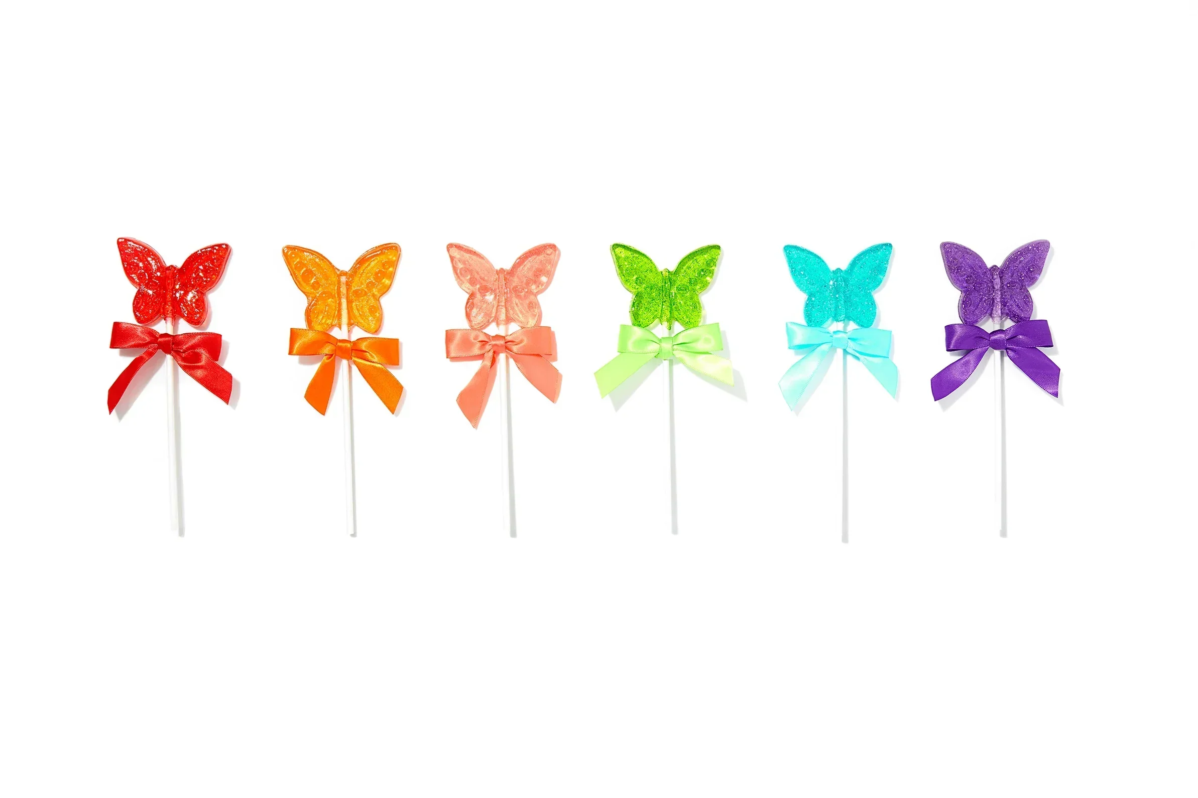 Pure Sugar Butterfly Lollipops