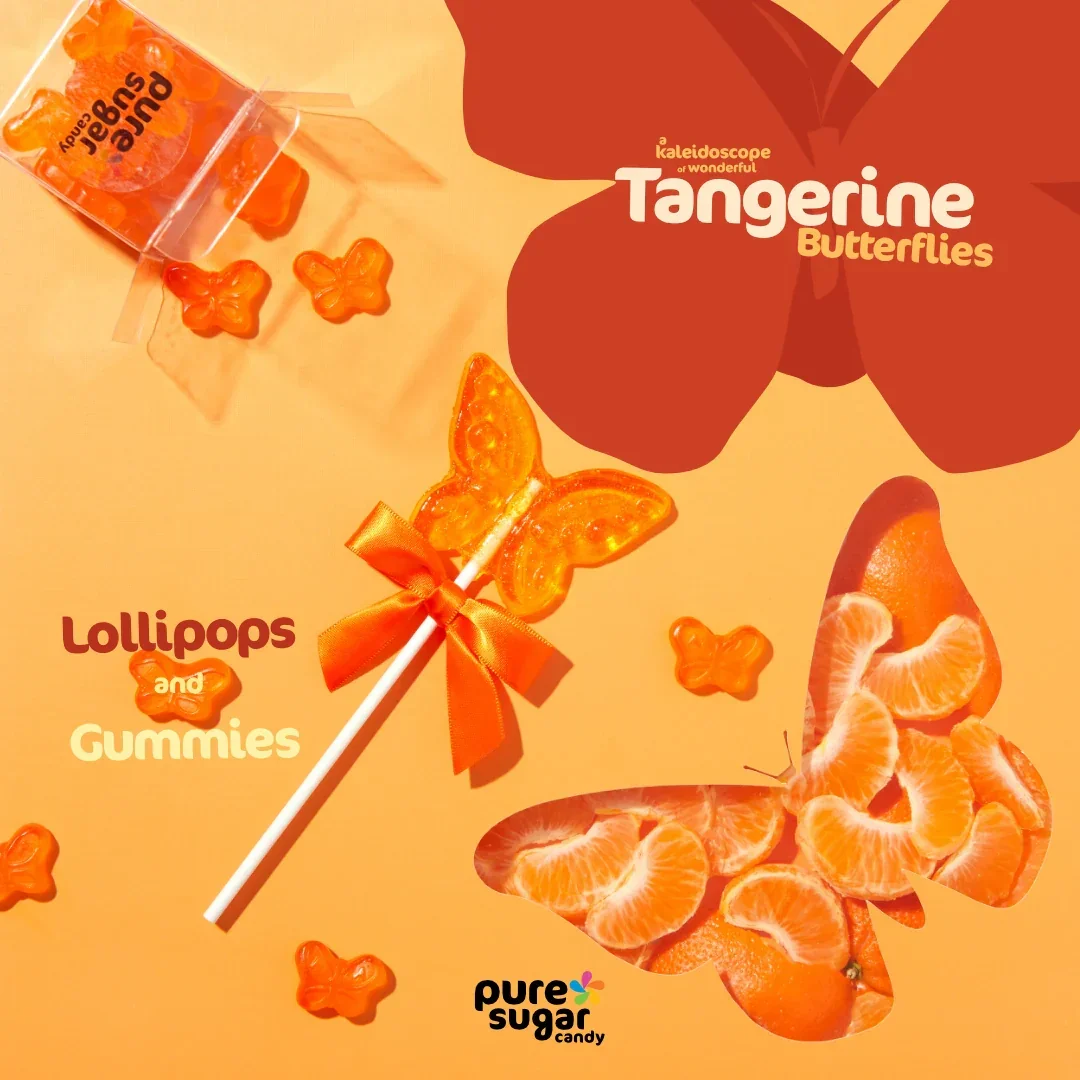 Pure Sugar Butterfly Lollipops - Image 5