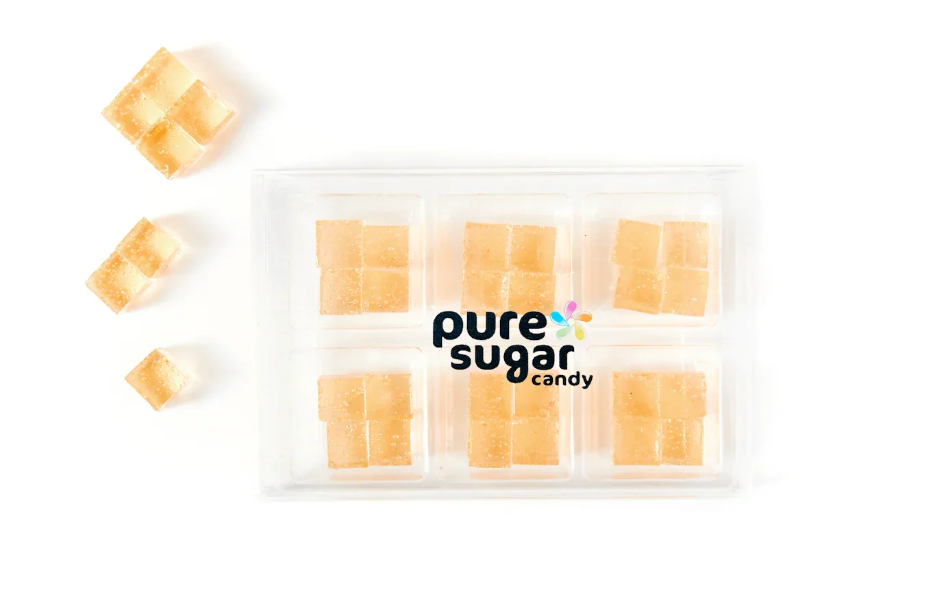 Pure Sugar Candy Cubes - Apricot
