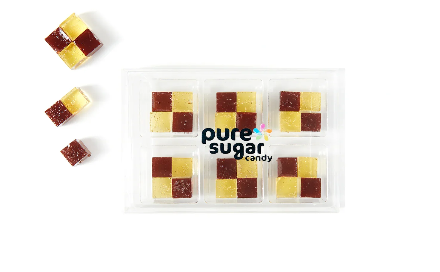 Pure Sugar Candy Cubes - Boston Cream Pie
