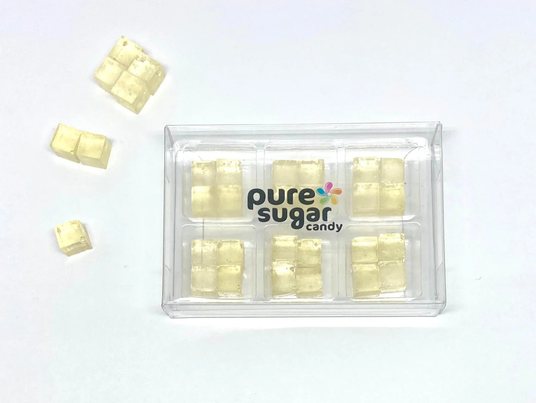 Pure Sugar Candy Cubes - Cake Batter