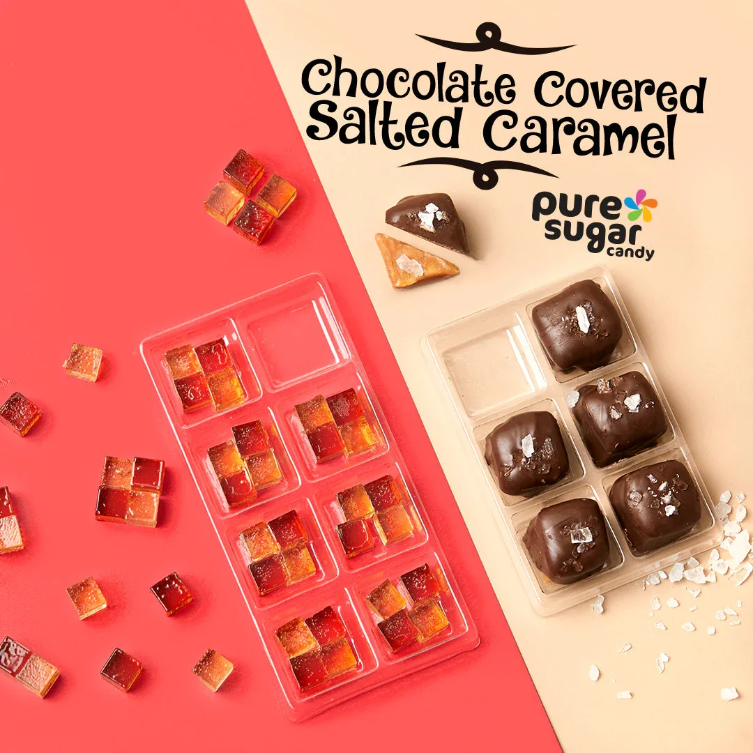 Pure Sugar Candy Cubes - Chocolate Salted Caramel - Image 2