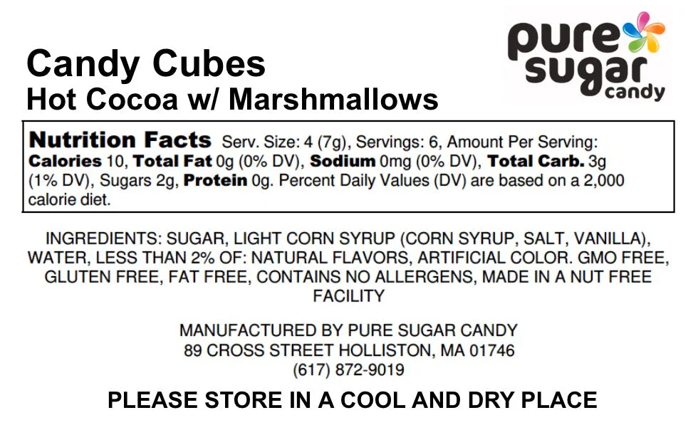 Pure Sugar Candy Cubes - Hot Cocoa - Image 3