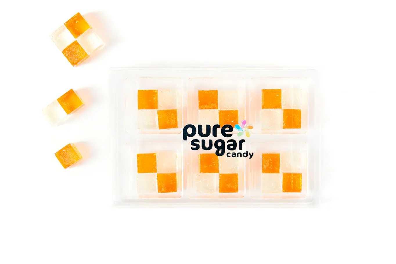 Pure Sugar Candy Cubes - Pumpkin Pie