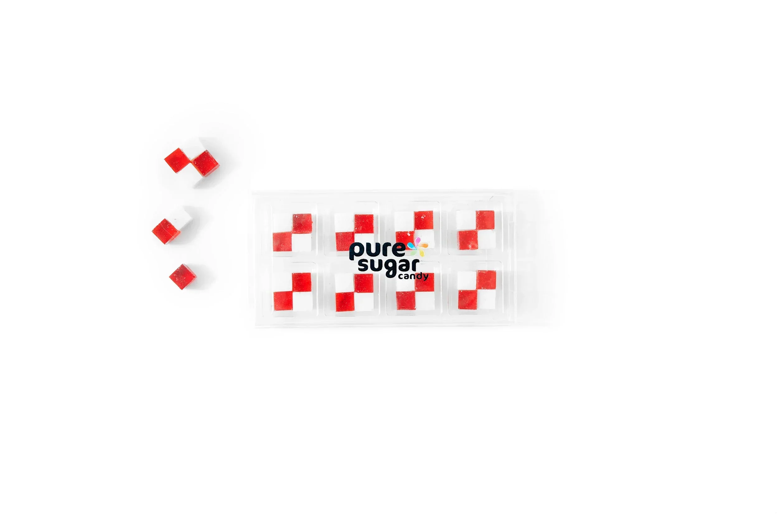 Pure Sugar Candy Cubes - Red Velvet Cake with  Cream Cheese Frosting - Image 2