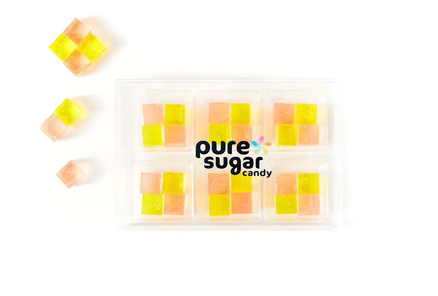 Pure Sugar Candy Cubes - Strawberry Lemonade