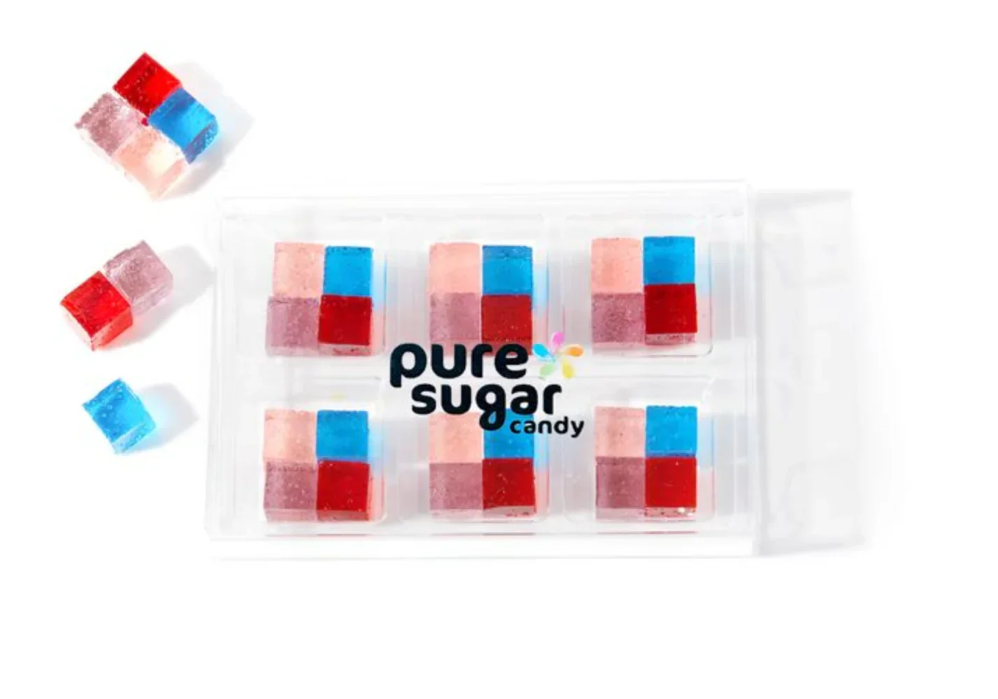 Pure Sugar Candy Cubes - Very Berry