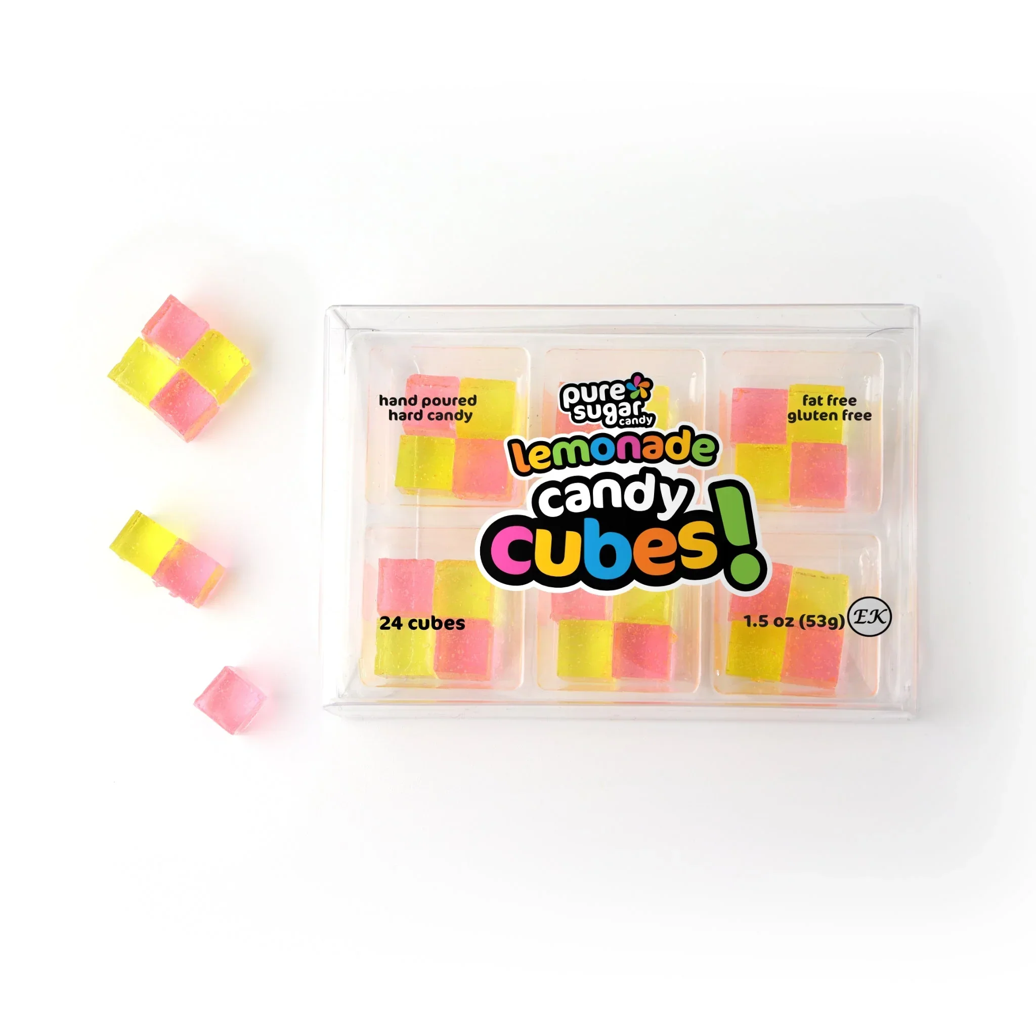 Pure Sugar Candy Cubes - Watermelon Lemonade