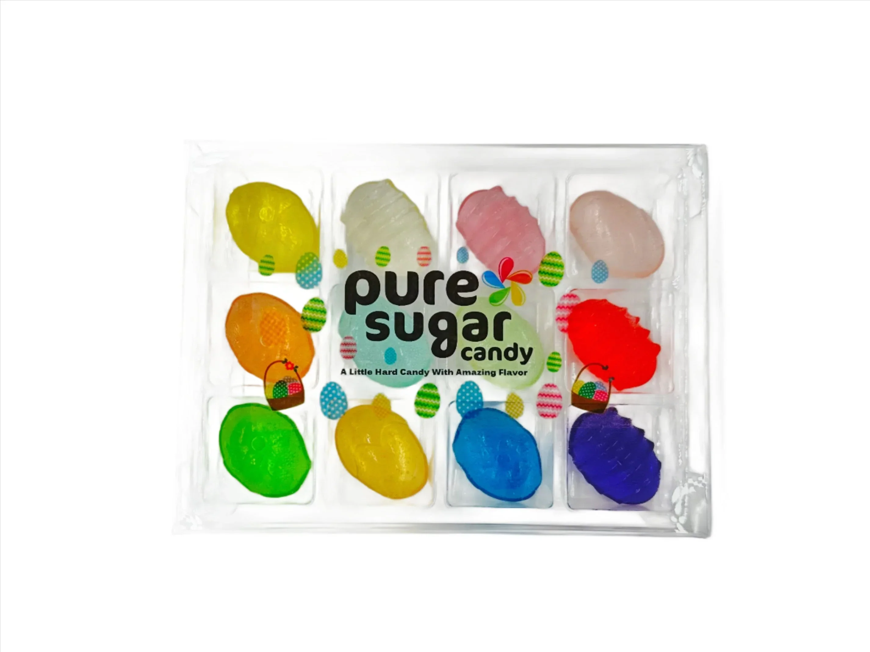 Pure Sugar Hard Candies - Spring Eggs