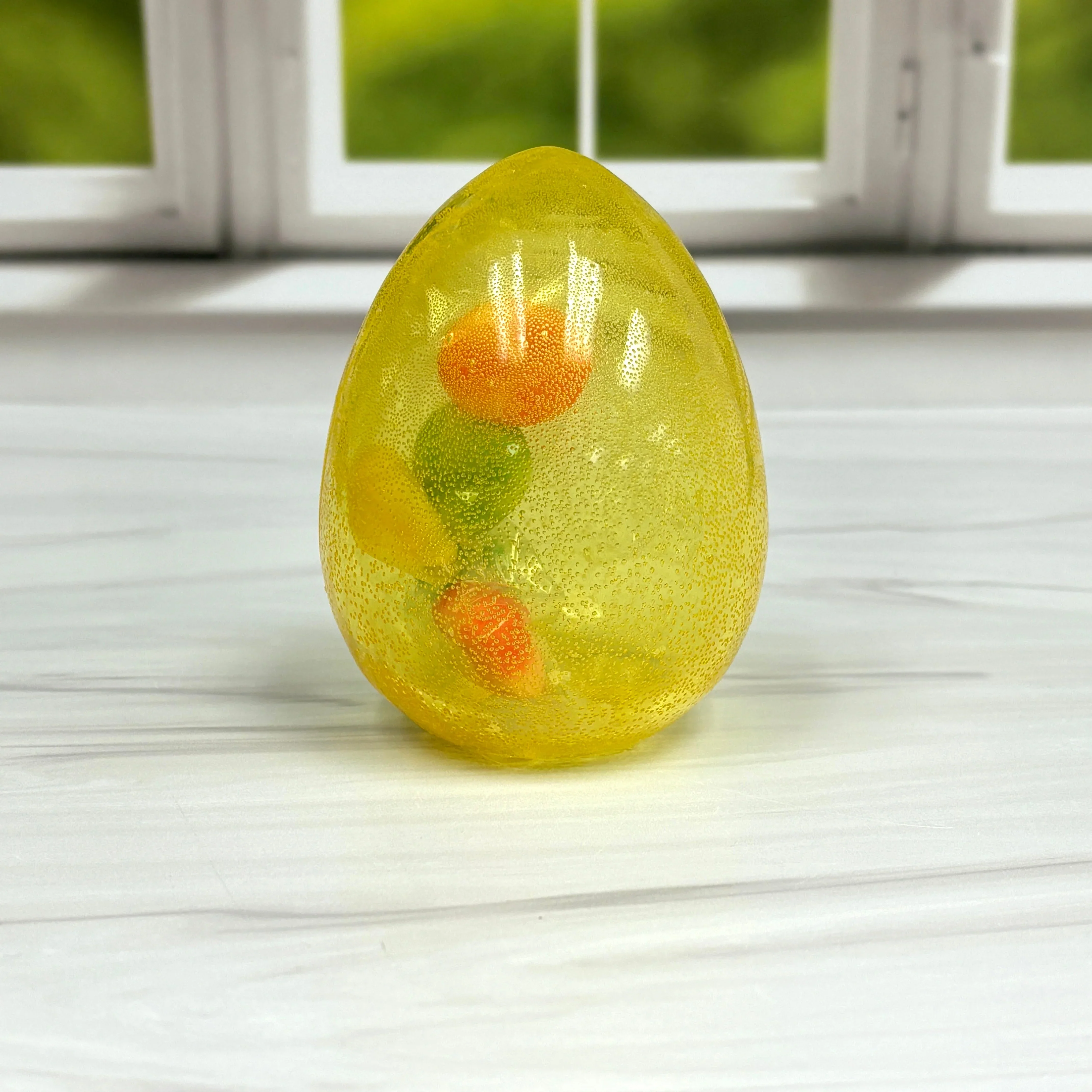 Pure Sugar Hollow Candy Easter Egg filled with Gummy Eggs - Image 7