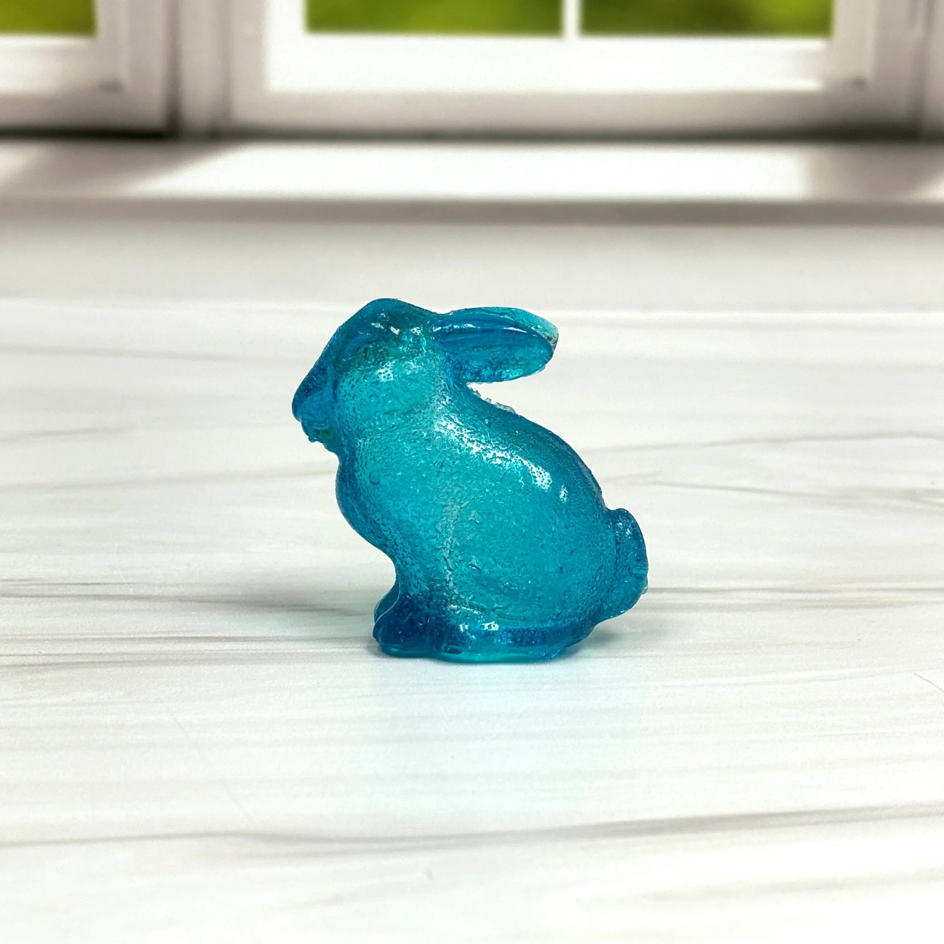 Pure Sugar Hollow Hard Candy - Bunny with Pearls - Image 3