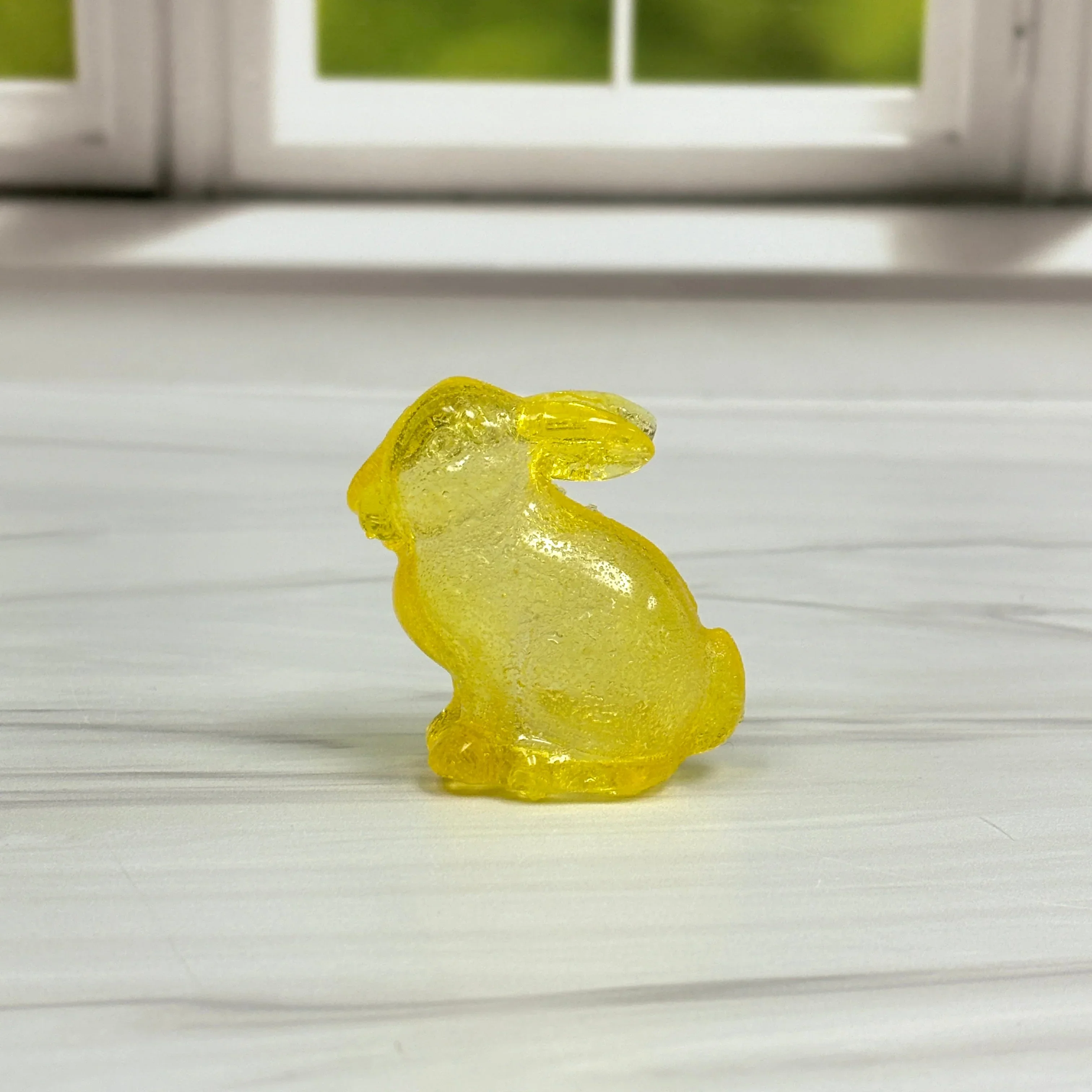 Pure Sugar Hollow Hard Candy - Bunny with Pearls - Image 5