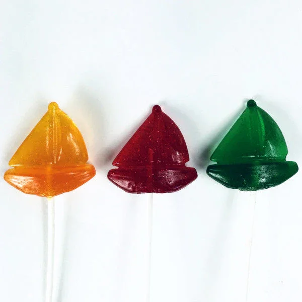 Pure Sugar Lollipop - Sailboat