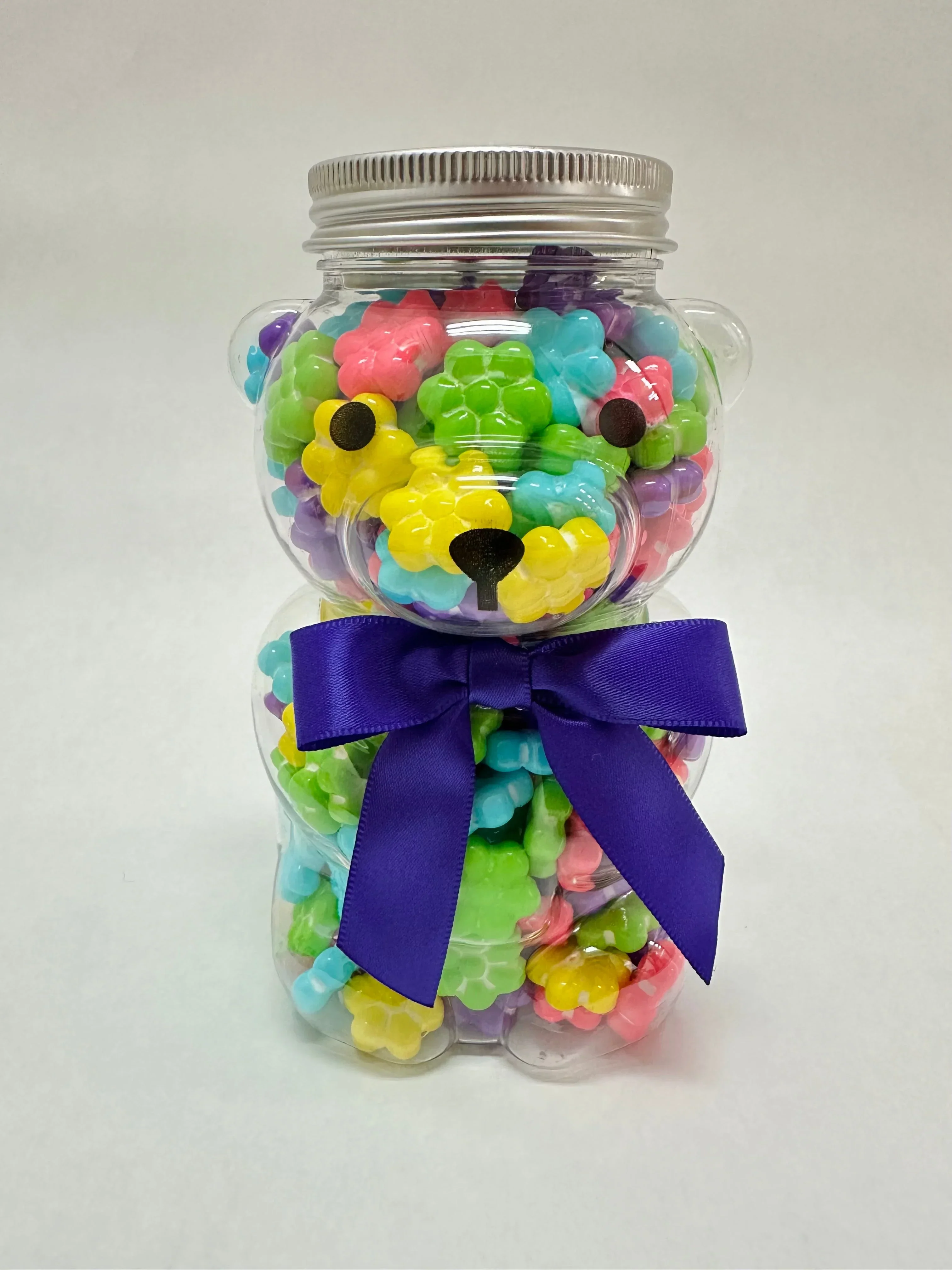 Pure Sugar Summer Bear filled with Fruity Crunchy Candy - Image 3