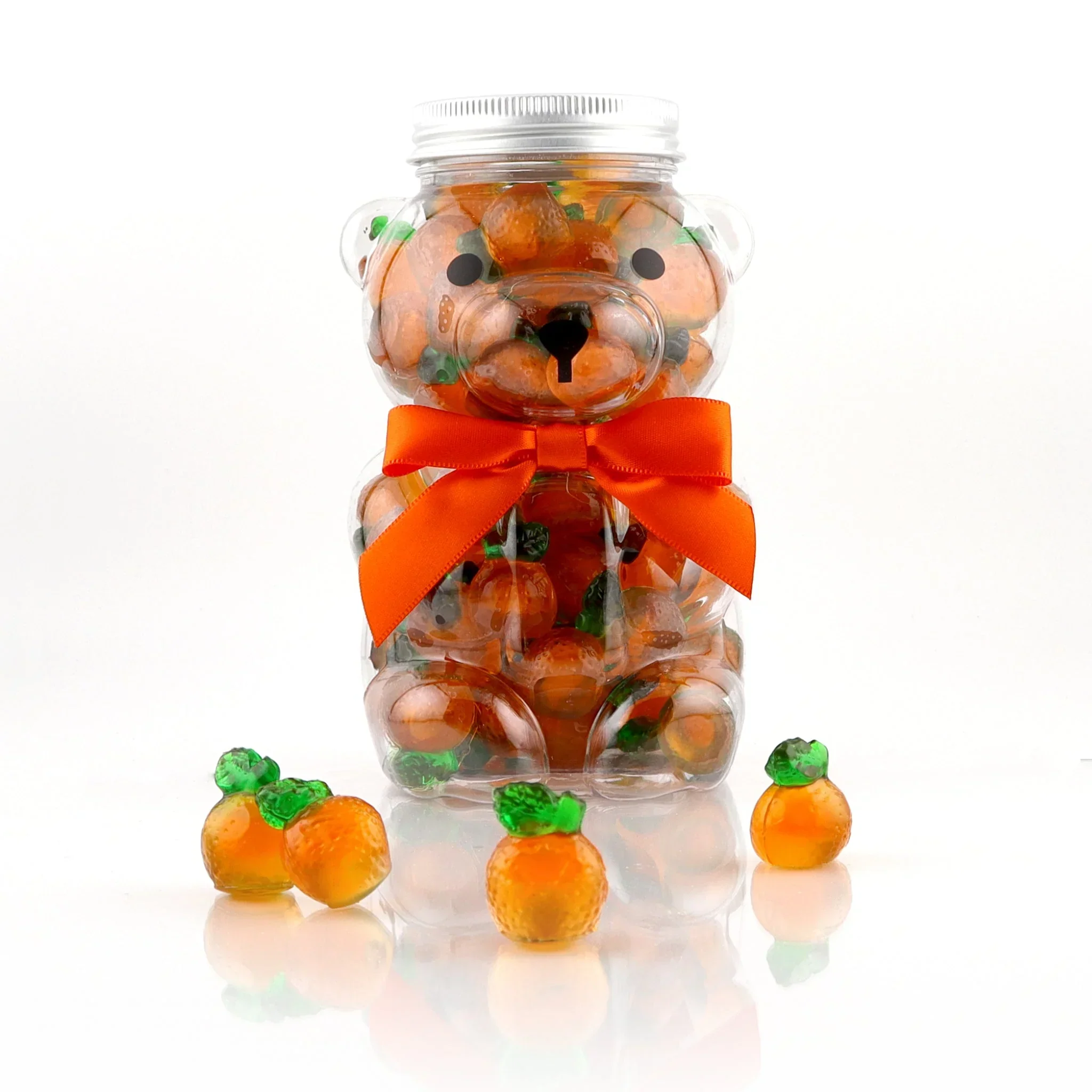 Pure Sugar Summer Bear filled with Orange 3-D Gummies