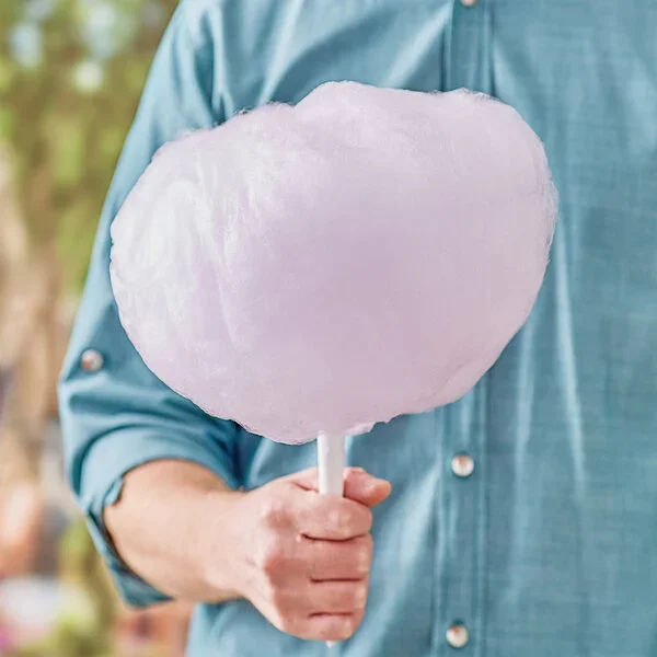 Cotton Candy Floss Sugar - Grape: Half Gallon Carton - Image 2
