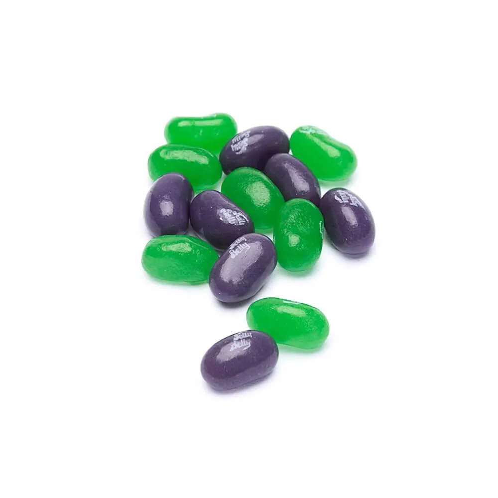 Jelly Belly Color Combo - Purple and Green Blend: 4LB Box