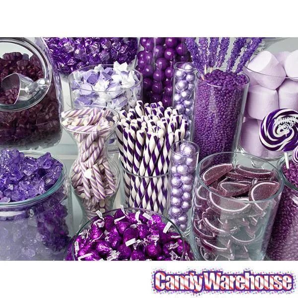 Purple Hard Candy Sticks: 80-Piece Box - Image 2