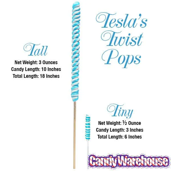 Tesla's Tremendously Tall 3-Ounce Twist Pops - Grape: 12-Piece Box - Image 3