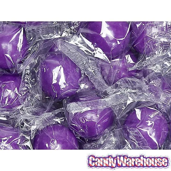Wrapped 1-Inch Gumballs - Purple: 200-Piece Bag - Image 3