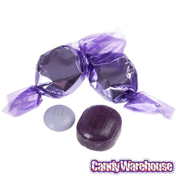 Wrapped Hard Candy Ovals - Lavender Purple - Grape: 5LB Bag - Image 5