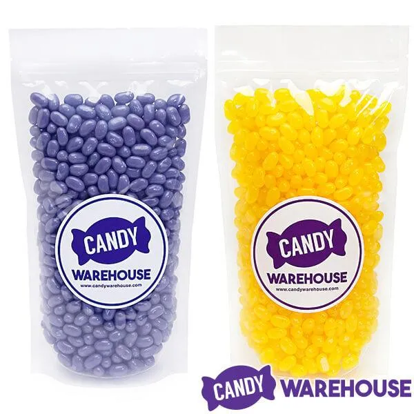 Jelly Belly Color Combo - Purple and Yellow Blend: 4LB Box - Image 3