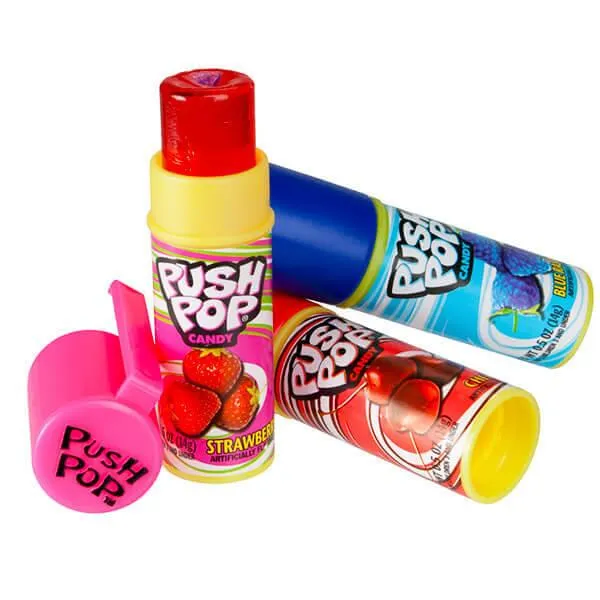 Push Pop Candy: 24-Piece Box
