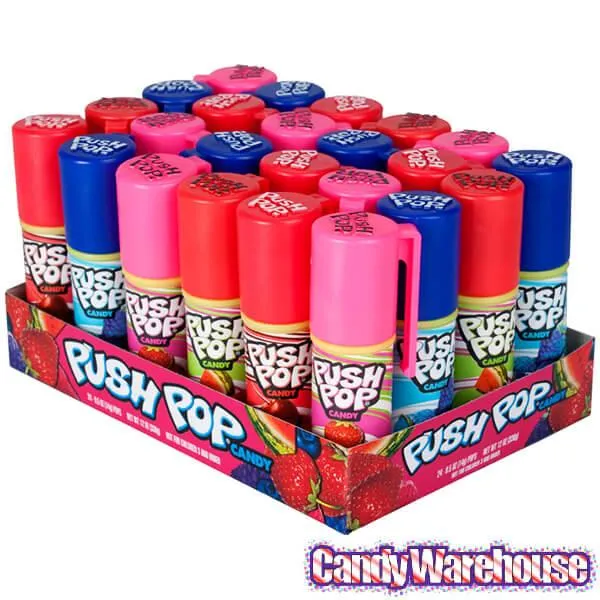 Push Pop Candy: 24-Piece Box - Image 2